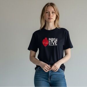 Women's Motivational Tee - Positive Inception